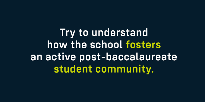 School should foster an active community.