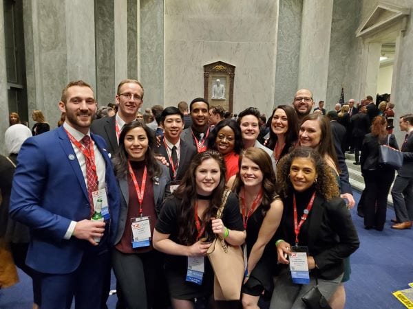 NWHSU lobbying for the chiropractic profession 