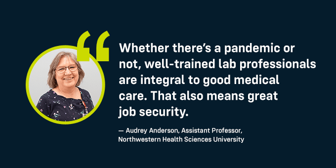 Well-trained lab professionals are integral to good medical care.