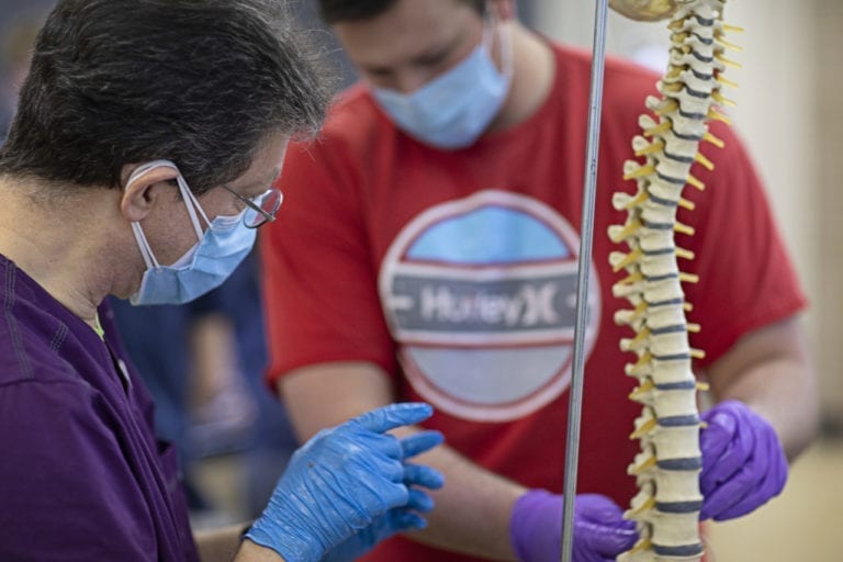 How To Become A School Guide ChiroLab PPE Student Instructor SpineWork 768x512 