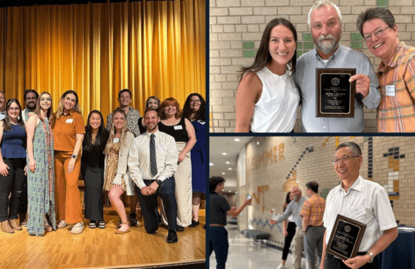 New Students and Faculty Inducted into the Hall of Fame