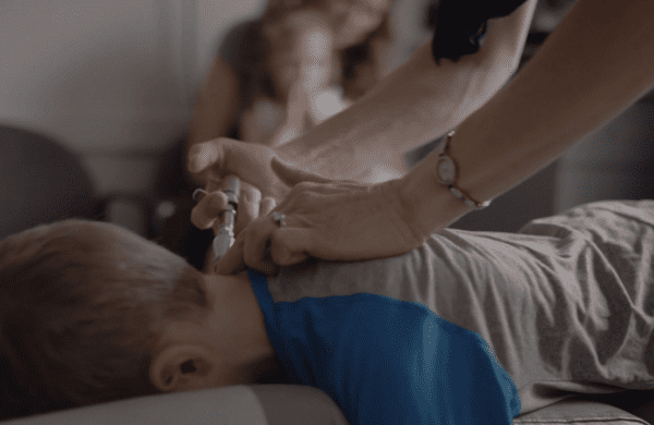 take kids to chiropractor