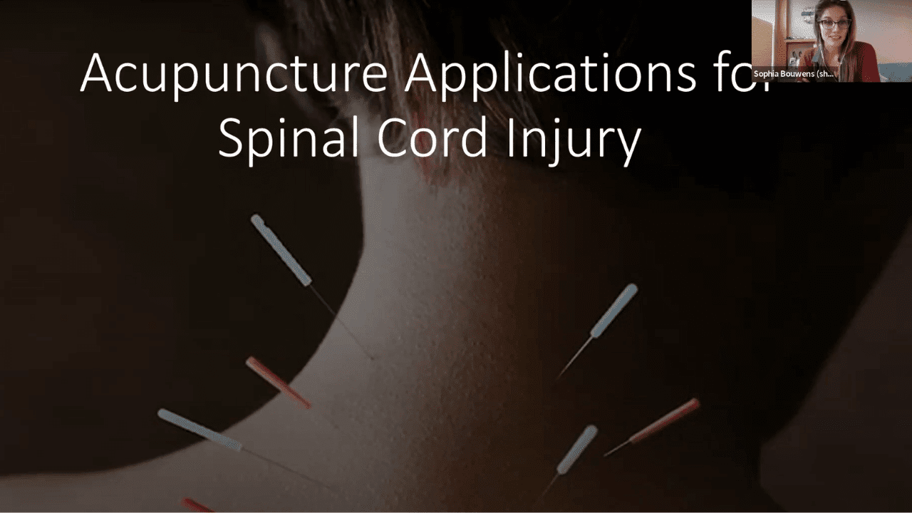 acupuncture applications for spinal cord injury