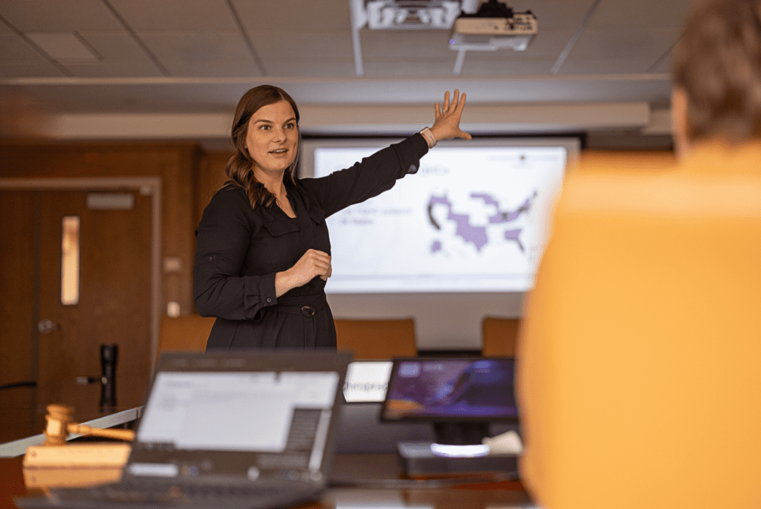 Andrea Albertson, NWHSU Research and Policy Associate and College of Chiropractic Alum - chiropractic career in research