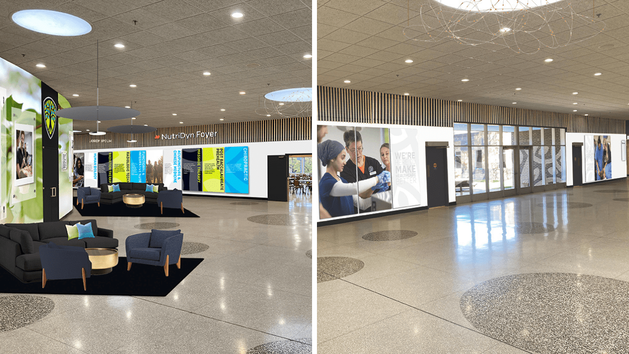 Preliminary Designs for the new NutriDyn Foyer 